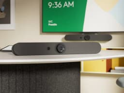 Logitech Rally Bar Mini video conferencing bar in graphite