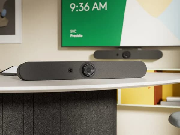 Logitech Rally Bar Mini video conferencing bar in graphite