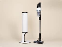 Levoit AERO cordless vacuum with auto-empty base in white