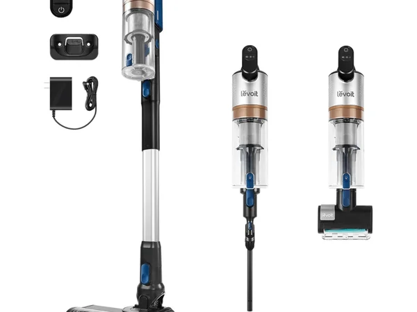 Levoit LVAC-300 cordless stick vacuum in gray