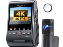 VIOFO A329S 2CH 4K 60FPS dash cam with rear camera