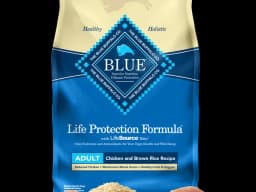 Blue Buffalo Life Protection Formula Chicken and Brown Rice dry dog food bag