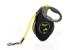 Flexi Giant tape retractable dog leash in black