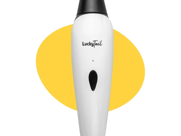 LuckyTail pet nail grinder in white