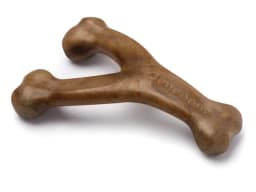 Benebone Wishbone bacon flavor dog chew toy