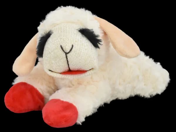 Multipet Lamb Chop squeaky plush dog toy