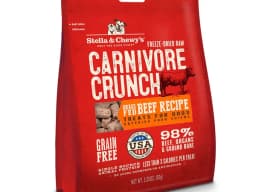 Stella and Chewy's Grass-Fed Beef Carnivore Crunch freeze-dried treats