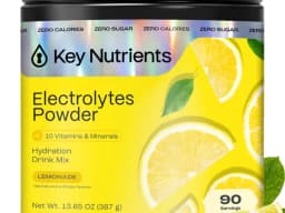 Key Nutrients Electrolyte Recovery Plus Lemonade powder tub 90 servings