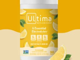 Ultima Replenisher Lemonade electrolyte powder 90-serving canister