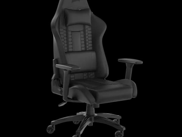 Corsair TC100 Relaxed gaming chair in black leatherette