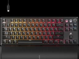 Corsair K70 PRO TKL Hall Effect gaming keyboard in black