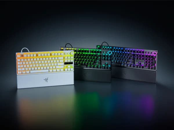 Razer Huntsman V3 Pro TKL 8KHz esports keyboard in black