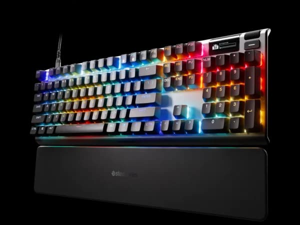 SteelSeries Apex Pro TKL Gen 3 HyperMagnetic keyboard in black