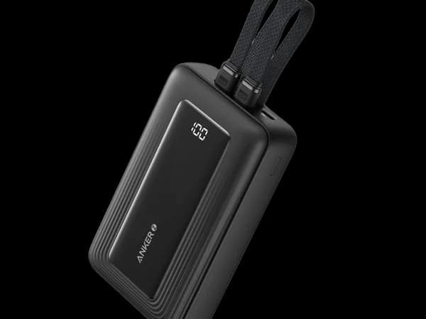 Anker Zolo power bank 20000mAh 45W with dual built-in cables