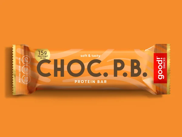 good! Snacks Chocolate Peanut Butter plant-based protein bar