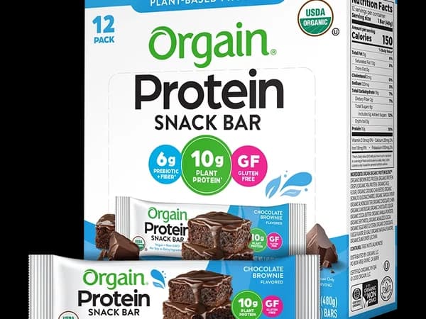 Orgain Organic Protein Bar Chocolate Brownie