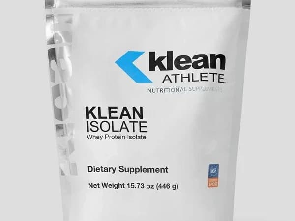 Klean Athlete Klean Isolate whey protein unflavored pouch