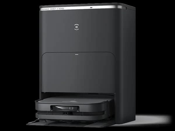 Ecovacs Deebot X5 Pro Omni robot vacuum in black