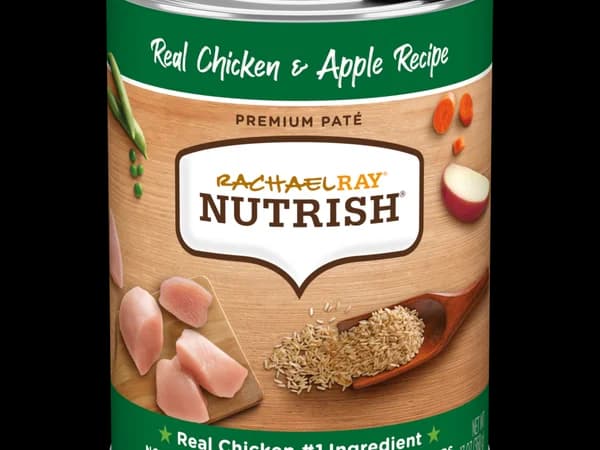 Rachael Ray Nutrish Premium Pate chicken wet dog food can